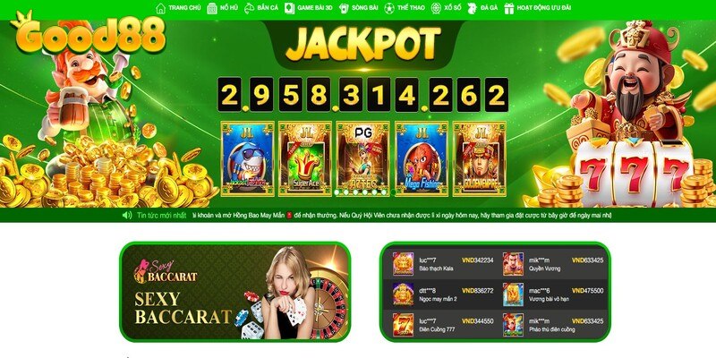 Dùng link Good88 dự phòng vào nhà cái